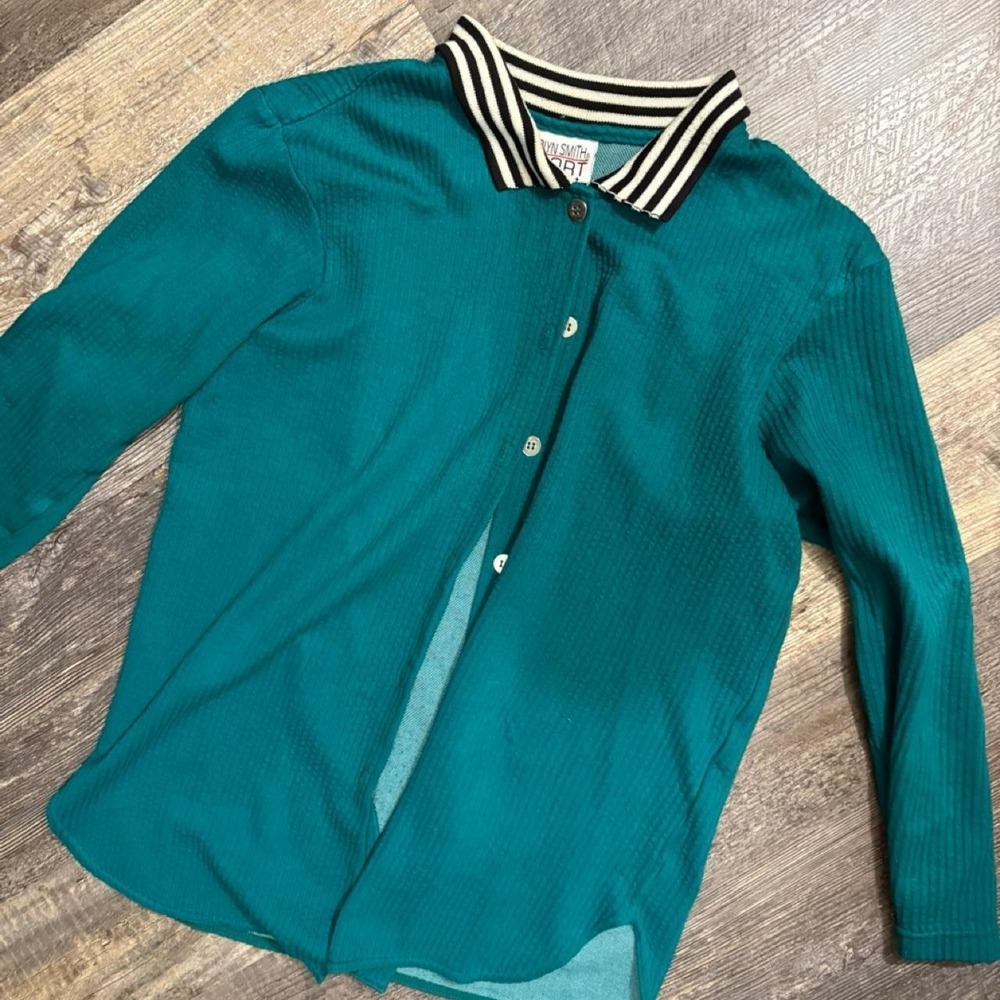 vintage jaclyn smith button top